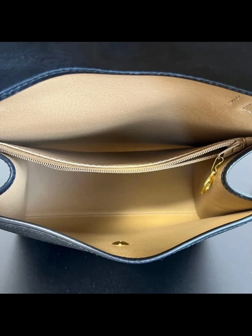 Dior Black Top Handle Satchel with Gold Hardware